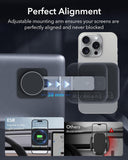 ESR Dashboard Compatible with Magsafe Car Mount Charger for Tesla, Magnetic Wireless Car Charger for iPhone 15/14/13/12 Series, Tesla Touchscreen Car Phone Mount, Strong Magnets Fast Charging, Black - RaditShop