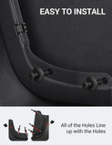 Tesla Model Y Mud Flaps Splash Guards Winter Vehicle Sediment Protection No Need to Drill Holes Vehicle Tire Protector Mudflaps All Weather Tesla Exterior Accessories (Set of 4) - RaditShop