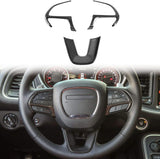 Challenger Steering Wheel Trim for 2015-2024+ Dodge Challenger, Charger, 2014-2024+ Dodge Durango, Jeep Grand Cherokee SRT8 - RaditShop