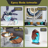 TAKIMO 68OZ 3×UV Resistant Resin Kit,No Bubble & Crystal Clear Epoxy Resin for Coating, Casting, Table Top,DIY, Bar Top, River Tables, Resin Art, Wood with High Gloss Finish - RaditShop