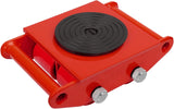 6 T Heavy Duty Machine Dolly Skate Machinery Roller Mover Cargo Trolley 13200 LBS - RaditShop
