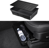 Tesla Model Y Under Seat Storage Box Organizer Waterproof Hidden Tray Underseat Bins with Lid Cover Storage Accessories 2020 2021 2022 2023 2024 - RaditShop