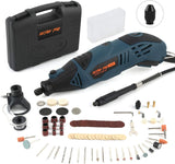 DETLEV PRO Rotary Tool Kit with 153 Accessories 170W Variable Speed with Flex Shaft for Cutting Carving Grinding Projects - RaditShop