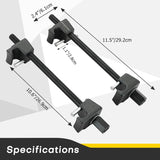 Macpherson Strut Spring Compressor Tool Kit | Universal Coil Spring Compressor Tool, 1/2" Square Drive Heavy Duty Strut Compressor for Car Truck Motorcycle - RaditShop