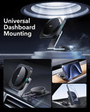 ESR Dashboard Compatible with Magsafe Car Mount Charger for Tesla, Magnetic Wireless Car Charger for iPhone 15/14/13/12 Series, Tesla Touchscreen Car Phone Mount, Strong Magnets Fast Charging, Black - RaditShop