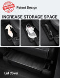 Tesla Model Y Under Seat Storage Box Organizer Waterproof Hidden Tray Underseat Bins with Lid Cover Storage Accessories 2020 2021 2022 2023 2024 - RaditShop