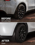 Tesla Model Y Mud Flaps Splash Guards Winter Vehicle Sediment Protection No Need to Drill Holes Vehicle Tire Protector Mudflaps All Weather Tesla Exterior Accessories (Set of 4) - RaditShop