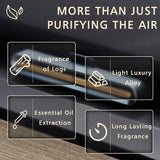 Car Fragrance Diffuser in Vent for Tesla Model Y,Model 3,for Tesla Air Freshener Included Reusable Spare Fragrance Sticks,Blue Silver - RaditShop