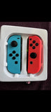 Controller Compatible with Switch Controller with Grip Hand,Switch Controllers Supports Wake-up Function (Red and Blue - RaditShop