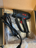 Heat Gun, TGK 1800W Hot Air Gun Variable Temperature Settings 122℉~1202℉ with 4 Nozzle Attachments, Overload Protection Function for Crafts, Shrink Wrapping/Tubing, Paint Removing - RaditShop