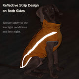 Dog Coat Waterproof Warm Winter Jacket Windproof Fleece Coat Pet Outdoor Clothes for Small Medium Large Dogs Cold Weather Vest with Harness Hole - RaditShop