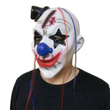 Full face Scary Clown Mask Halloween Costume Cosplay Decorative Party Props Latex Horror Head Masks - RaditShop
