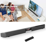 SR100 Plus Bluetooth Soundbar Home TV Speaker Wireless Subwoofer Remote Control Stereo Surround Sound - Sparkmart