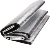 200*150CM Aluminium Foil Camping Mat, Insulating Waterproof Thermal Foam Sleeping Mat For Camping, Sleeping Roll Pad Of Aluminum Foil, Foldable Double-sided Tent Mat For Outdoor Camping Hiking Picnic - RaditShop