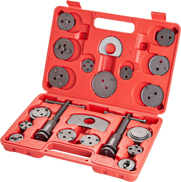 21pc Professional Disc Brake Caliper Wind Back Tool Kit