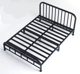 Black metal queen size Bed Frame