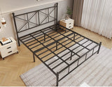 Black metal queen size Bed Frame