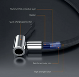 Car Tire Inflator, air pump, Dual Cylinder Heavy Duty Cylinders Air Compressor Pump with LED Light for Auto