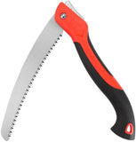 10-Inch Razor TOOTH Folding Saw | Pruning Saw Designed for Single-Hand Use | Curved Blade Hand Saw - RaditShop