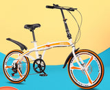 bike Liberte 23 lb Lightweight Aluminum Alloy 20-Inch 8-Speed Folding Bicycle - RaditShop