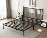 Black metal queen size Bed Frame