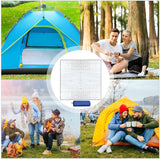200*150CM Aluminium Foil Camping Mat, Insulating Waterproof Thermal Foam Sleeping Mat For Camping, Sleeping Roll Pad Of Aluminum Foil, Foldable Double-sided Tent Mat For Outdoor Camping Hiking Picnic - RaditShop