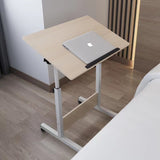 Over Bed Table with Wheels Adjustable | Rolling Laptop Table Overbed Desk Hospital Tray Table Sofa Chair Side Table - RaditShop