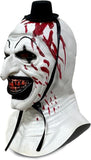 Clown Costume Scary Killer Terrifier Costume with Mask Halloween Cosplay Jumpsuit Full Set for Adults Kids