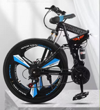 EUROBIKE Folding Bike, Folding Mountain Bike,Adult Bike,TSM G4/G7 Bicycle, 26/27.5Inch,Dual Disc Brake Bike
