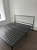 Black metal queen size Bed Frame