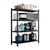 5 Tier Heavy Duty Storage Shelf Rack with Rolling Wheels, Adjustable Kitchen Baker's Rack, Shelving Metal Storage Shelves Standing Unit - RaditShop