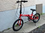 bike Liberte 23 lb Lightweight Aluminum Alloy 20-Inch 8-Speed Folding Bicycle - RaditShop