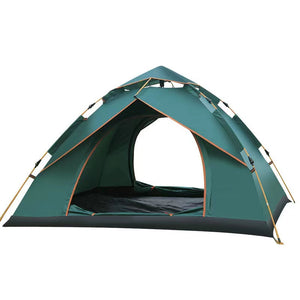 3-4 Person Instant Camping Tent, Easy Pop Up, 83'X74X53'',Waterproof Family Tents with Rainfly for Camp and Outdoor - RaditShop