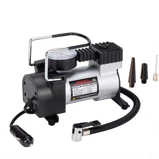 Air Compressor Heavy Duty Metal Tire Inflator for inflatable kayak, bed, Tire Pump,12V DC 100PSI - RaditShop