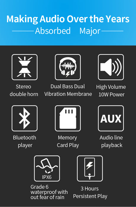 TG117 Bluetooth Outdoor Speaker - RaditShop