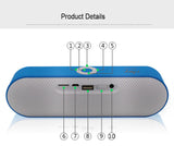 New NBY-18 Mini Bluetooth Speaker Portable Wireless Speaker Support ,TF AUX USB - RaditShop