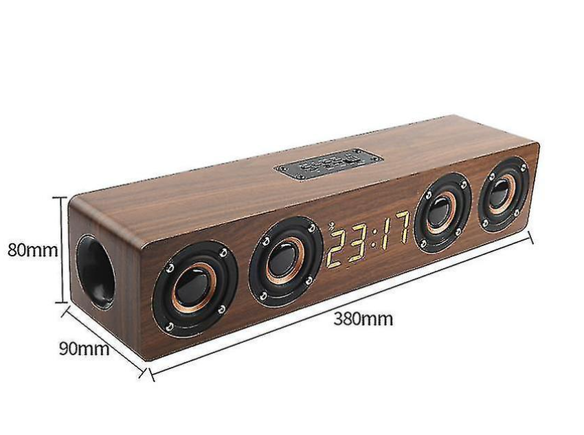 Retro Bluetooth Speaker with alarm clock, Vintage Radio for Home Indoo —  RaditShop