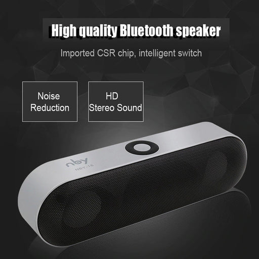 New NBY-18 Mini Bluetooth Speaker Portable Wireless Speaker Support ,TF AUX USB - RaditShop
