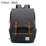 Men and Women Vintage Casual Canvas Backpack Travel Bag School Backpacks - RaditShop