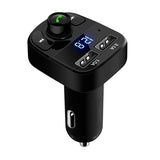 Vehicle Wireless Bluetooth Handsfree Car Kit FM Transmitter Music MP3 Player Dual USB Charger Adapte - Sparkmart