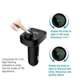 Vehicle Wireless Bluetooth Handsfree Car Kit FM Transmitter Music MP3 Player Dual USB Charger Adapte - Sparkmart