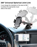 Automatic Clamping Wireless Car Charger Mount, 10W/7.5W Qi Fast Charging Car Phone Holder, - RaditShop