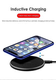 Qi Wireless Charger Pad 10W Fast Charging Dock for iPhone SAMSUNG - RaditShop