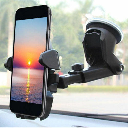 New 360° Universal Suction Cup Car Phone Holder Windshield Mobile Phone Holder GPS Car Phone Holder Stand - RaditShop