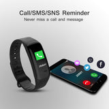 Fitness Tracker by C1 Waterproof with Heart Rate Monitor Activity Health Tracker - RaditShop