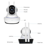 Indoor Wireless smart security camera, 1080 HD video, motion detection - Sparkmart