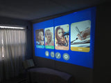 RORA MINI Projector D60, 1280x720P Resolution, Portable 3D video Beamer, Home Cinema, - Sparkmart