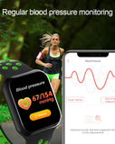 Smart Watch, Fitness Tracker Full Touch Screen Waterproof with Heart Rate, Blood Oxygen, Sleep Monitor - Sparkmart