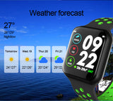 Smart Watch, Fitness Tracker Full Touch Screen Waterproof with Heart Rate, Blood Oxygen, Sleep Monitor - Sparkmart