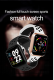 Smart Watch, Fitness Tracker Full Touch Screen Waterproof with Heart Rate, Blood Oxygen, Sleep Monitor - Sparkmart